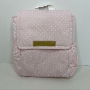 American Girl Backpack  Light Pink with White Polka Dots